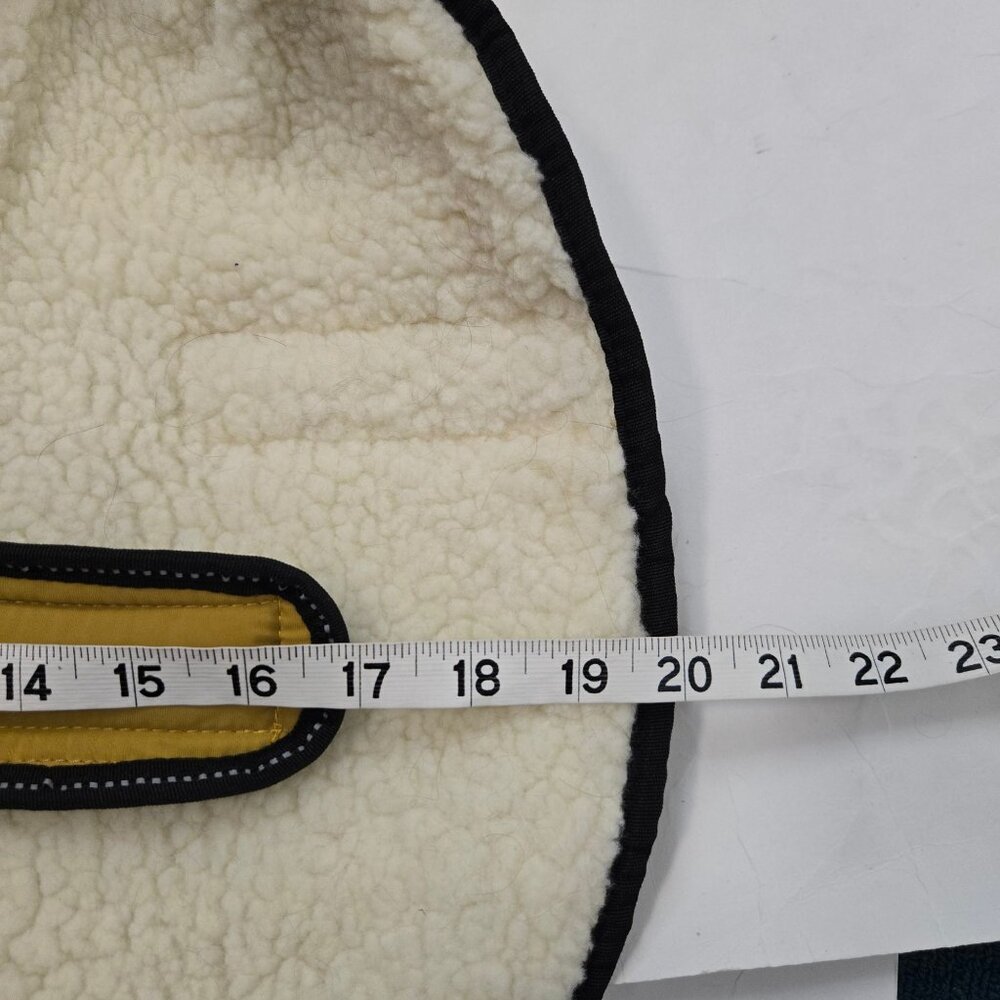 Eddie Bauer Gray and Yellow Quilted Dog Jacket - Picture 6 of 10